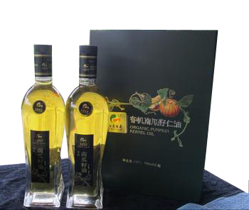 南瓜籽油灌裝效果